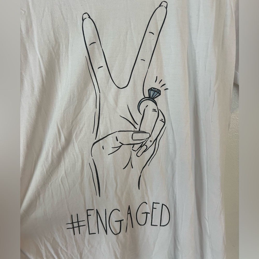Engaged tshirt